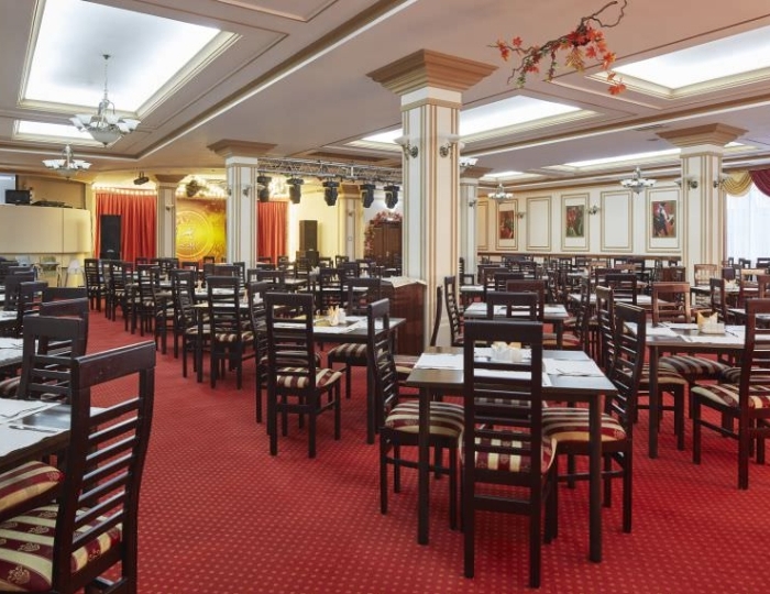 Ресторан «Атлас». Большой зал - Дом отдыха «Атлас Парк Отель»