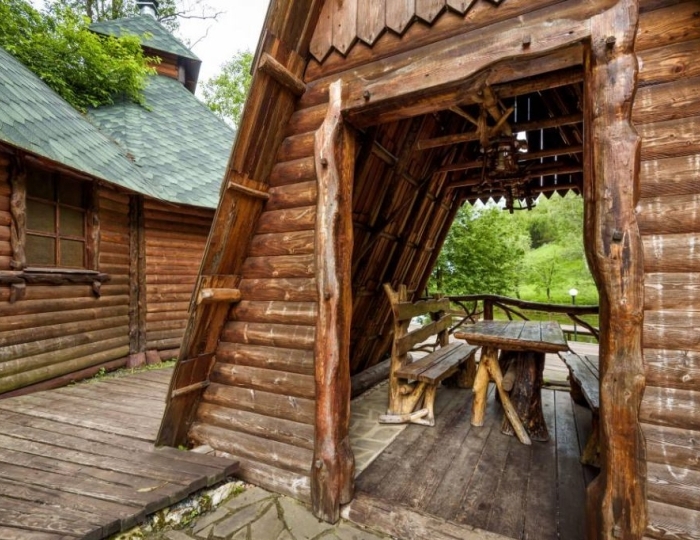 Беседка «Колыба» - Дом отдыха «Атлас Парк Отель»