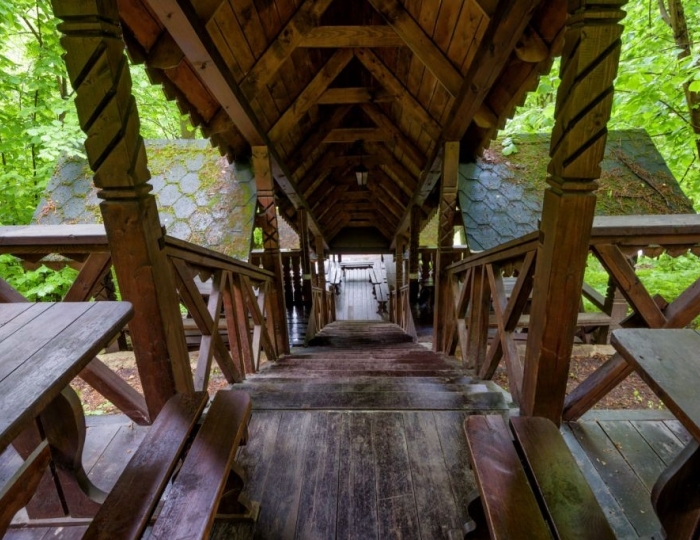 Беседка № 5 «Каскадная» - Дом отдыха «Атлас Парк Отель»